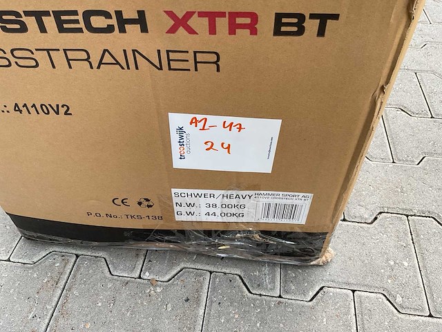 Crosstech xtr bt - crosstrainer - thuistrainer - afbeelding 9 van  11