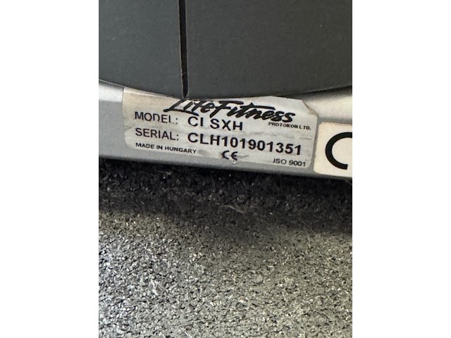 Crosstrainer life fitness, clsxh - afbeelding 9 van  9
