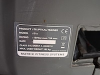 Crosstrainer, matrix, e1x - afbeelding 10 van  21