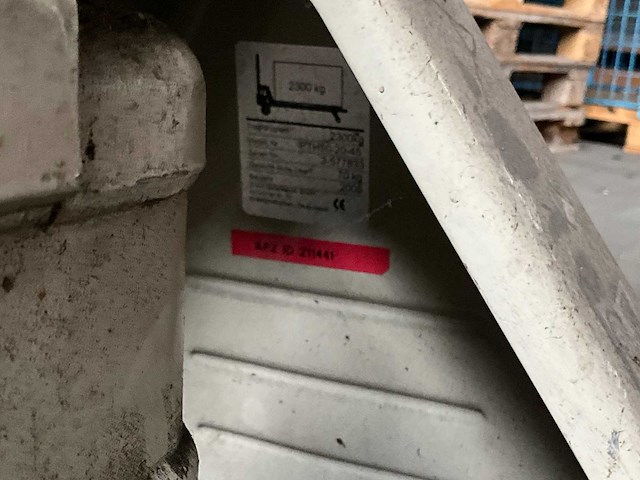 Crown - hydraulische palletwagen 2300kg - afbeelding 2 van  3