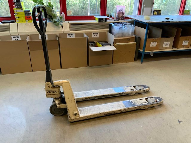 Crown - pth-50-20 - hand hydraulische palletwagen - afbeelding 2 van  6