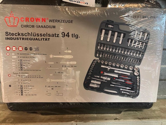 Crown doppenset (3x) - afbeelding 1 van  2