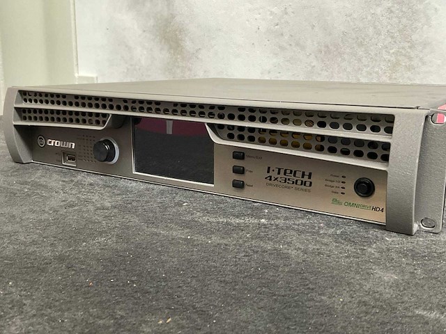 Crown i-tech 3500hd versterker - afbeelding 2 van  3