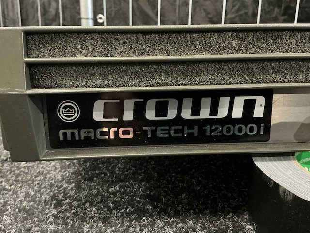 Crown macro-tech 12000i versterker - afbeelding 3 van  7