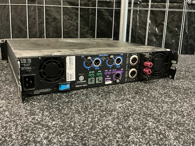 Crown macro-tech 12000i versterker - afbeelding 4 van  7
