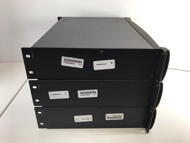 Crown (nxti1002-u-eu) xti 1002 professional 2-channel power amplifiers (3x) - afbeelding 2 van  7