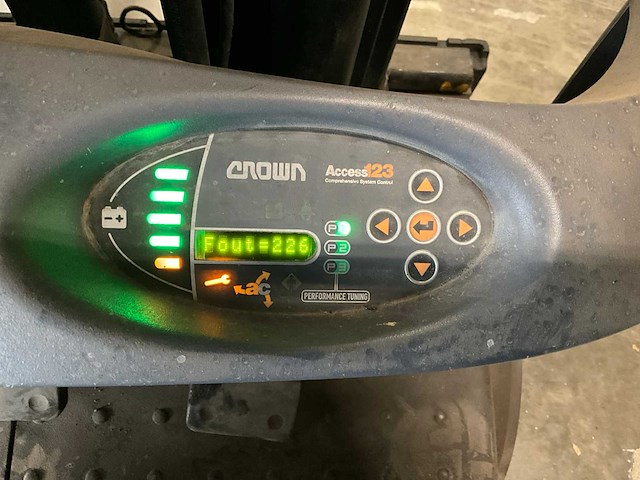 Crown sc4200/55f vorkheftruck - afbeelding 8 van  10