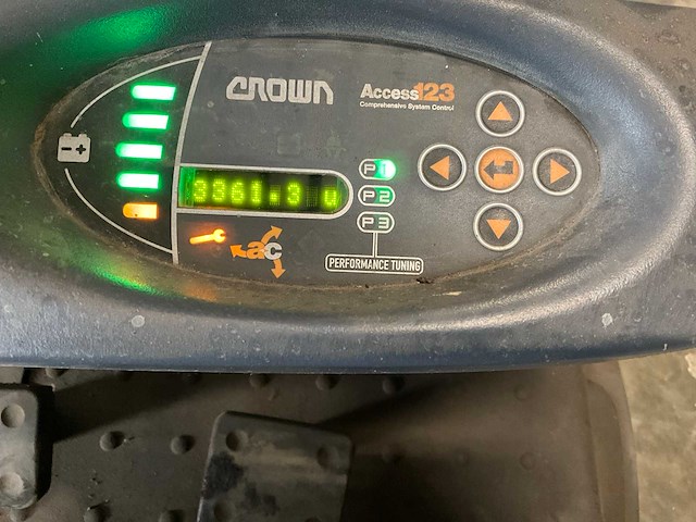 Crown sc4200/55f vorkheftruck - afbeelding 9 van  10