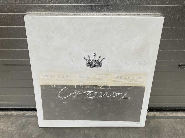 Crown wanddecoratie - afbeelding 1 van  4