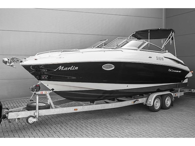 Crownline 266sc 2012 speedboot (mercruiser motor 349,3pk) - (trailer harbeck bt3500m 62-wsj-2) - afbeelding 1 van  41