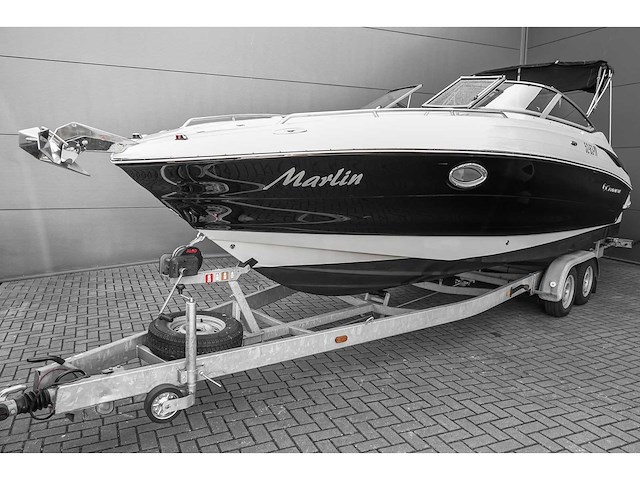 Crownline 266sc 2012 speedboot (mercruiser motor 349,3pk) - (trailer harbeck bt3500m 62-wsj-2) - afbeelding 12 van  41