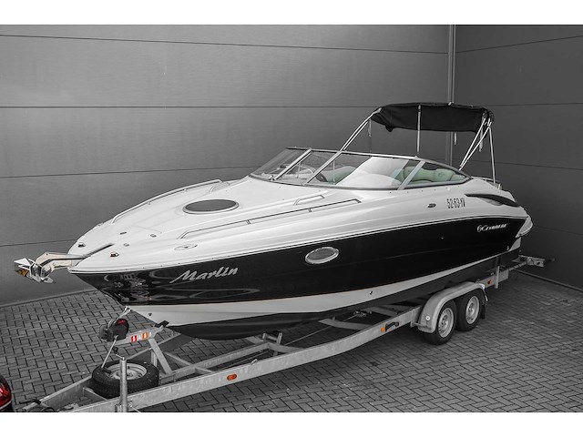 Crownline 266sc 2012 speedboot (mercruiser motor 349,3pk) - (trailer harbeck bt3500m 62-wsj-2) - afbeelding 23 van  41