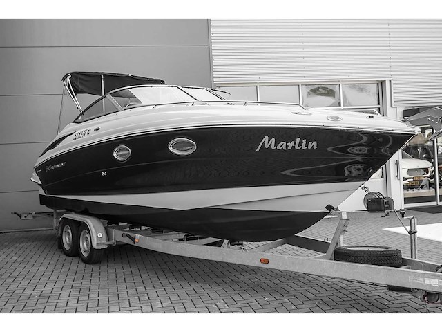 Crownline 266sc 2012 speedboot (mercruiser motor 349,3pk) - (trailer harbeck bt3500m 62-wsj-2) - afbeelding 38 van  41