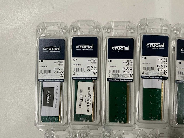 Crucial 4gb ddr4-2666 udimm (9x) - afbeelding 2 van  2