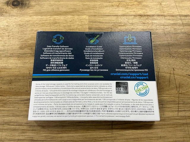 Crucial p2 1000gb nvme m.2 solid state drive - afbeelding 2 van  3