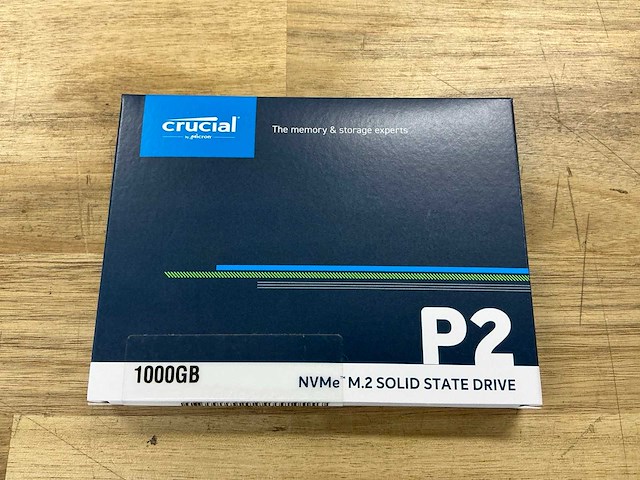 Crucial p2 1000gb nvme m.2 solid state drive - afbeelding 1 van  2