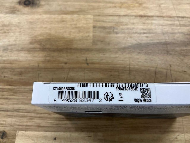 Crucial p2 1000gb nvme m.2 solid state drive - afbeelding 2 van  2