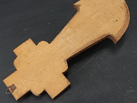 Crucifix met zilvertinnen corpus - afbeelding 5 van  5