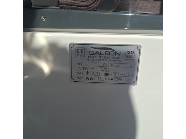 Cruiser, galia, 525, 2015, met buitenboordmotor evinrude | 115 pk - afbeelding 18 van  77