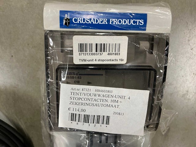 Crusader products stroom verdeelblok - afbeelding 3 van  3