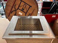 Crushed ice bak met ombouw - afbeelding 1 van  1