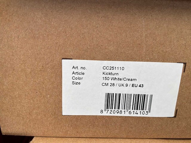 Cruyff kickturn sneakers (4x) - afbeelding 4 van  6
