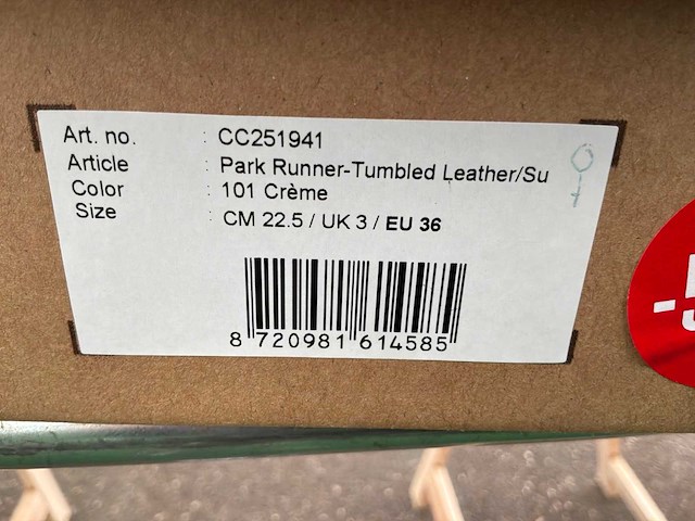 Cruyff park runner sneaker & gymp (3x) - afbeelding 5 van  5