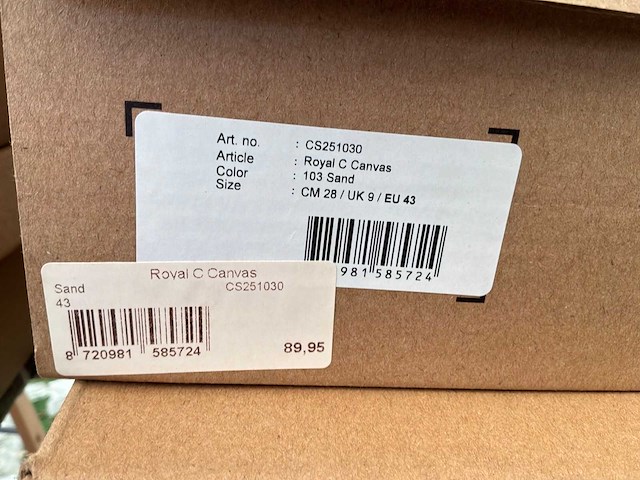 Cruyff royal c canvas sneakers (4x) - afbeelding 5 van  6