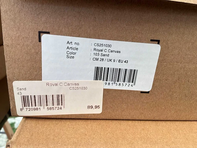 Cruyff royal c canvas sneakers (4x) - afbeelding 5 van  6