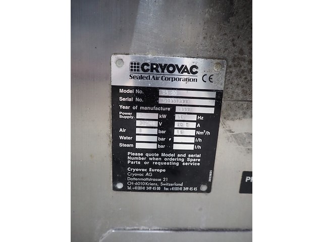 Cryovac - afbeelding 17 van  17