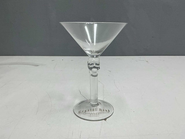 Crystal head - vodka martini - glazen (43x) - afbeelding 1 van  4