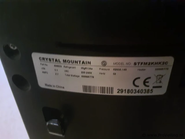 Crystal mountain flessenwaterkoeler stfm2khk2c - afbeelding 3 van  4