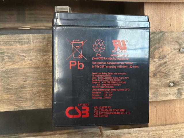 Cs3 12v 2.7a accu (16x) - afbeelding 2 van  3