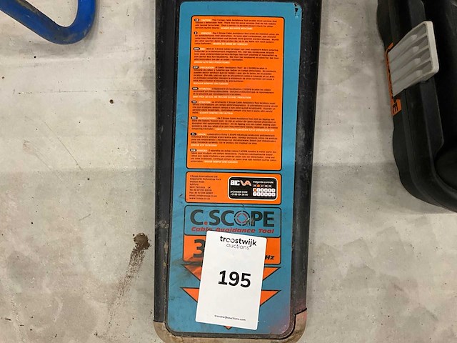 C.scope 33xd/sg-a kabeldector + signaal generator - afbeelding 5 van  6