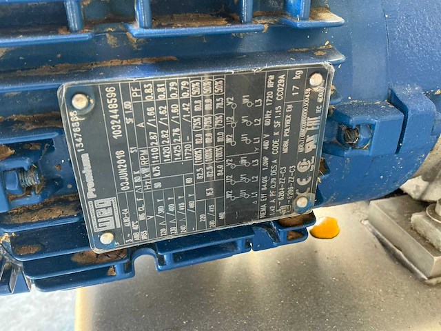 Csf inox mae 40-1/ba.bt33 wormpomp - afbeelding 3 van  11