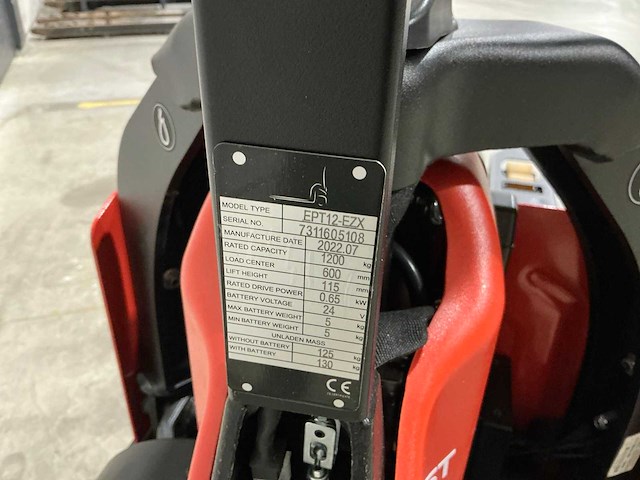 Ctb (ep) ept 12-ez elektrische palletwagen - afbeelding 13 van  13