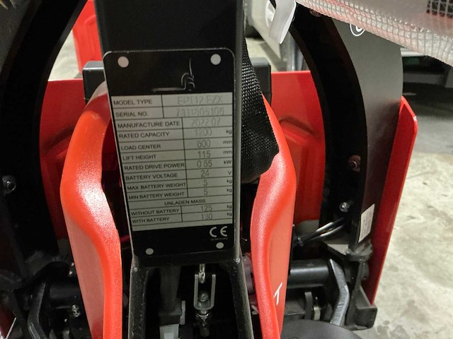 Ctb (ep) ept 12-ez elektrische palletwagen - afbeelding 5 van  13