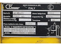 Ctc - force 65 elektrisch - 6500kg hefvermogen, side-shift - vorkheftruck - afbeelding 6 van  8