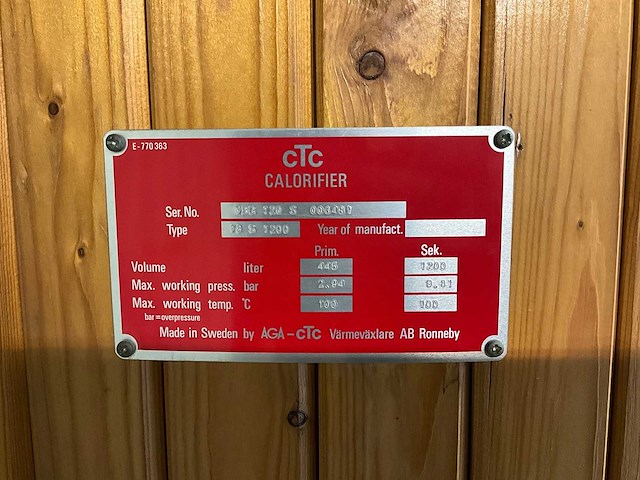 Ctc - warmwaterboiler - afbeelding 3 van  3