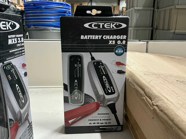 Ctek battery chargers mxs 3.8 & xs 0.8 (3x) - afbeelding 2 van  3
