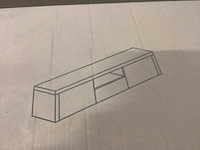 Ctk blocci tv meubel 200x40x45 cm (17x) - afbeelding 3 van  6