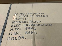 Ctk blocci tv meubel 200x40x45 cm (17x) - afbeelding 5 van  6