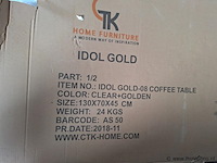 Ctk salontafel idol gold-08 - afbeelding 2 van  2