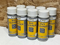 Ctn rvs cleaner 400ml (8x) - afbeelding 1 van  3