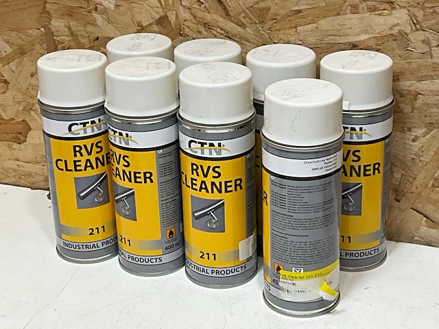 Ctn rvs cleaner 400ml (8x) - afbeelding 3 van  3
