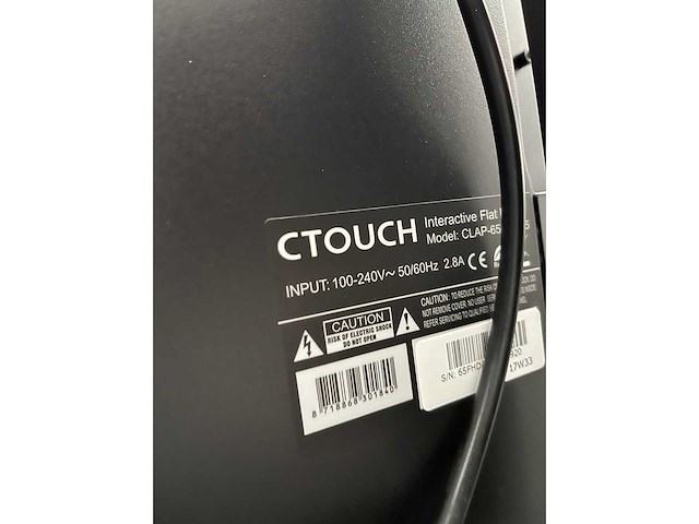 Ctouch - 65" touchscreen met verrijdbare kantelbare lift - afbeelding 2 van  17