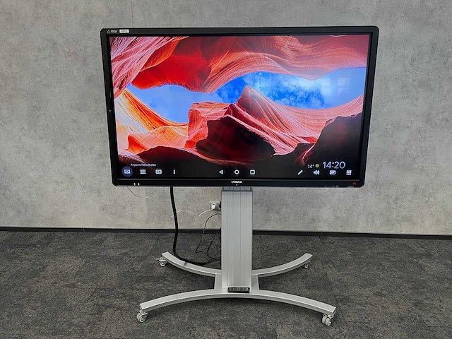 Ctouch - 65" touchscreen met verrijdbare kantelbare lift - afbeelding 4 van  17
