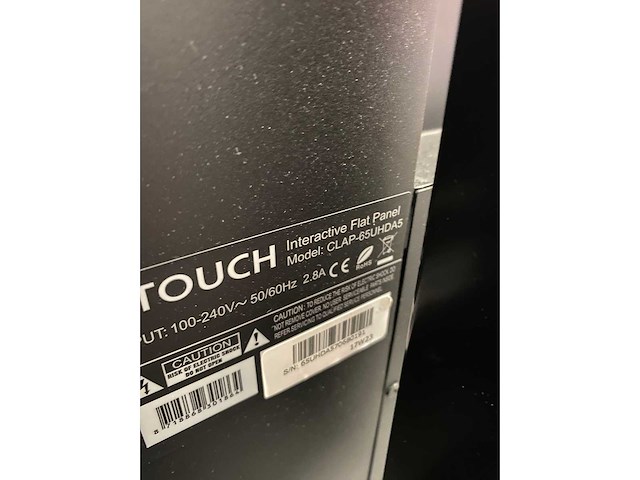 Ctouch clap-65uhda5 - 65" uhd 4k touchscreen met verrijdbare lift - afbeelding 5 van  19