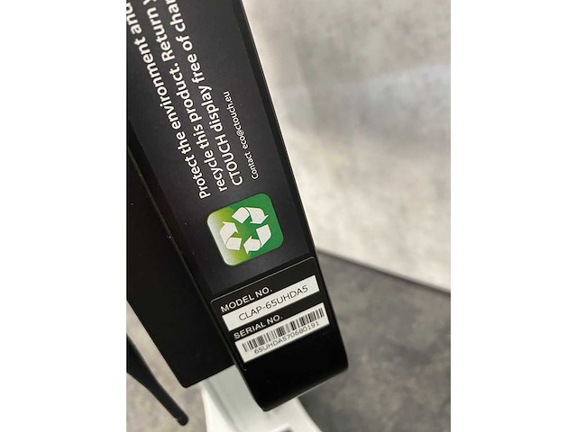 Ctouch clap-65uhda5 - 65" uhd 4k touchscreen met verrijdbare lift - afbeelding 9 van  19