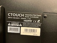 Ctouch cls-65uhd interactiv flat panel - afbeelding 1 van  10